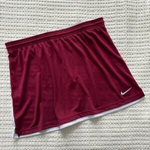 NIKE maroon lacrosse skirt NWT XL
